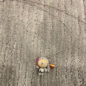 Long Swarovski necklace